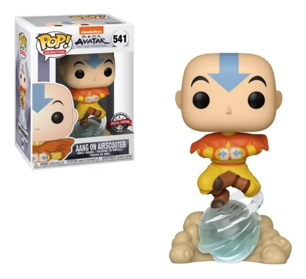 Funko pop Aang on airscooter