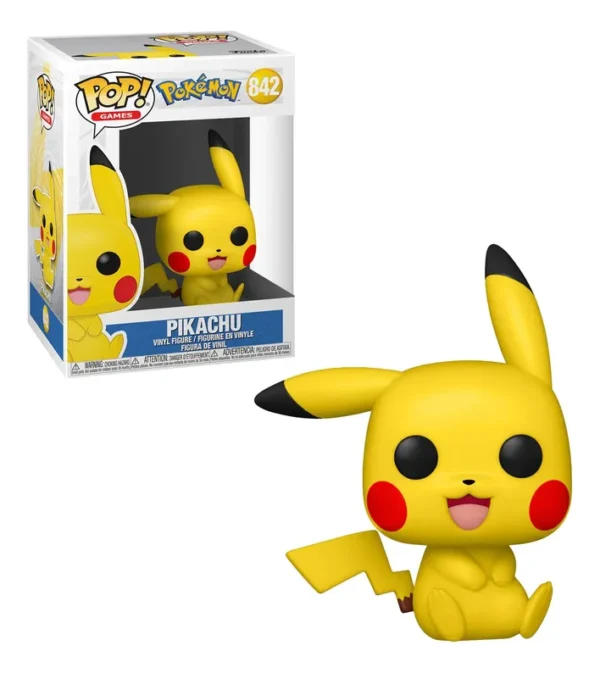 Funko pop Pikachu sentado #842