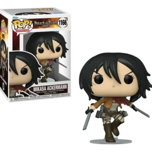 Funko pop de Mikasa Ackermann del ánime Attack on titan