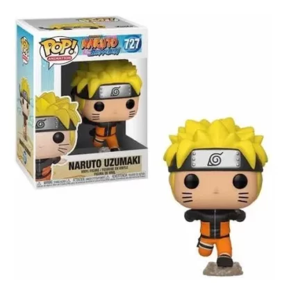 Funko pop de Naruto Corriendo del anime de Naruto Shippuden