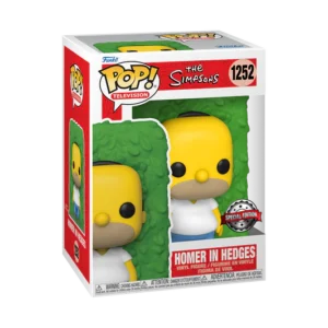 Funko pop Homero en Arbusto