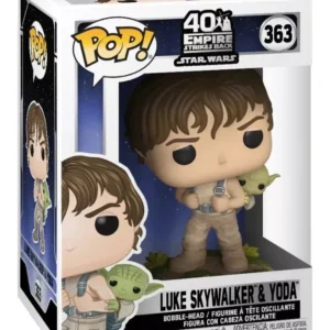 Funko pop Luke Skywalker y Yoda