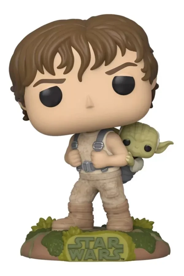 Funko pop Luke Skywalker y Yoda sin caja