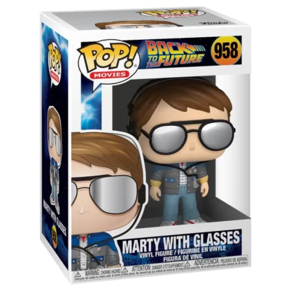 Funko pop Marty with glasses (con lentes)