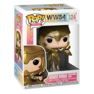 Funko pop Wonder Woman 324 Armadura Dorada