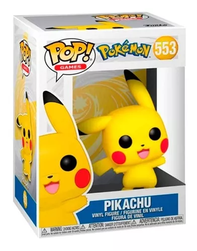 Funko pop Pikachu 553 del anime de Pokémon