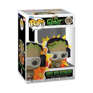 Funko pop Groot With Detonator