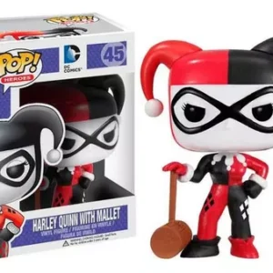 Funko pop Harley Quinn with mallet