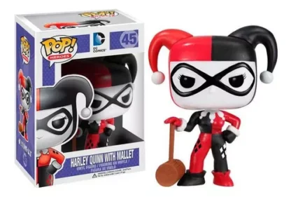 Funko pop Harley Quinn with mallet